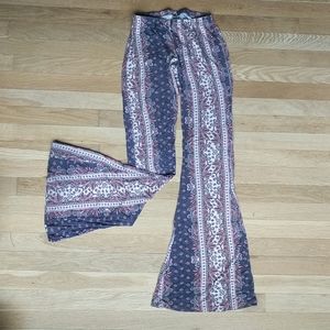 Boho flare pants